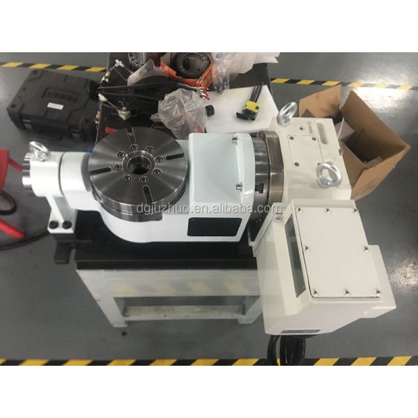 200mm CNC 5th Axis Rotary Table for Milling,Rotary Tilting Table TDNC-200