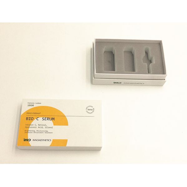 Skin Care Products Paper Luxury Gift Box Solid Pattern Customized Packaging Box