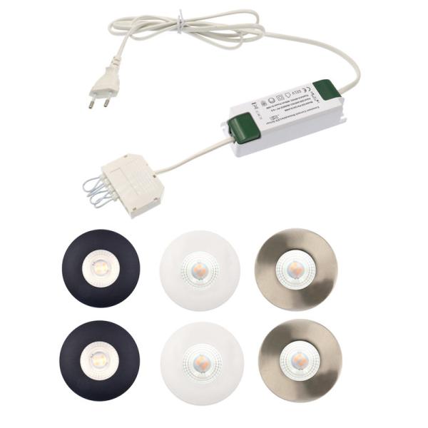 Mini Super Slim 240V Undermount LED Cabinet Lights Dimmable Under Cabinet LED Lighting