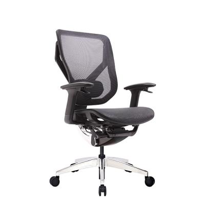 Foam Lumbar Support Online Office Chairs With 65mm PU Castors