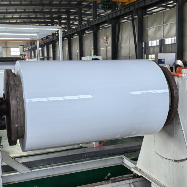24 in. x 50 ft. High-Gloss Bright White PVC Aluminum Trim Coil