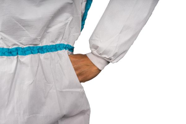 Laboratory 180cm 50gsm Disposable Protective Coveralls