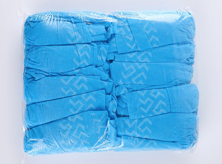 MOQ 1pcs Competitive price pp+cpe shoe cover with best quality Coated shoe cover