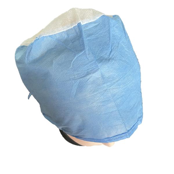 2 Pack Unisex Nurse Hat Surgical Doctor Cap Scrub Buckle Caps Medical