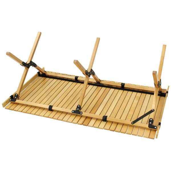 Competitividad Torta Roll Plegable mesas de madera de transporte de la mesa de ocio al aire libre Muebles de madera generales para el lujo estilo moderno