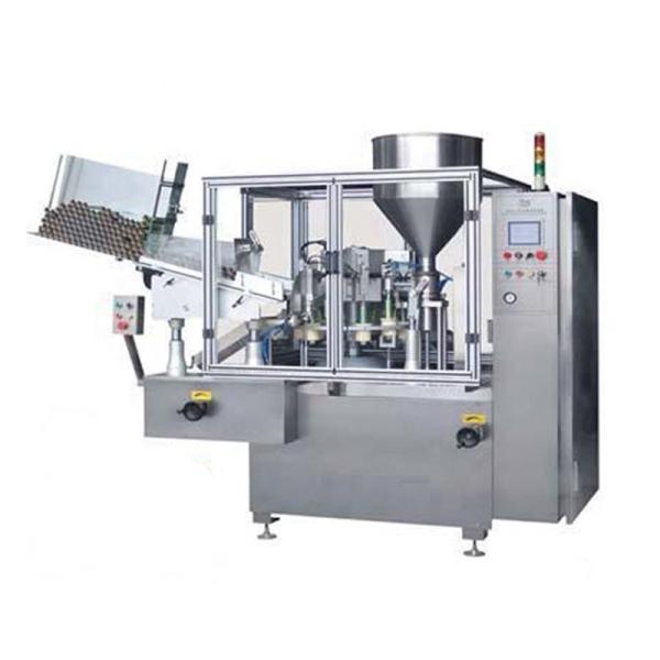 Creme cosmético de selagem de enchimento do alimento da farmácia da mangueira do metal da máquina do tubo de alumínio automático