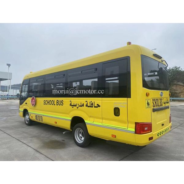 Customization 7m Iveco Diesel Engine 22 Seats Coaster School Bus Manual Transmission
