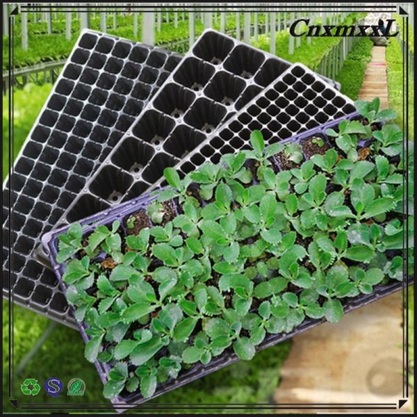 Расти Microgreen 72 отверстий Hydroponic пластиковый засаживающ поднос с отверстием стока