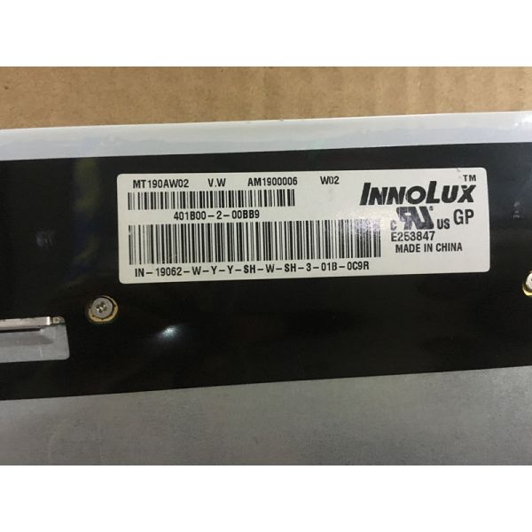 MT190AW02 V.0 Innolux 19.0