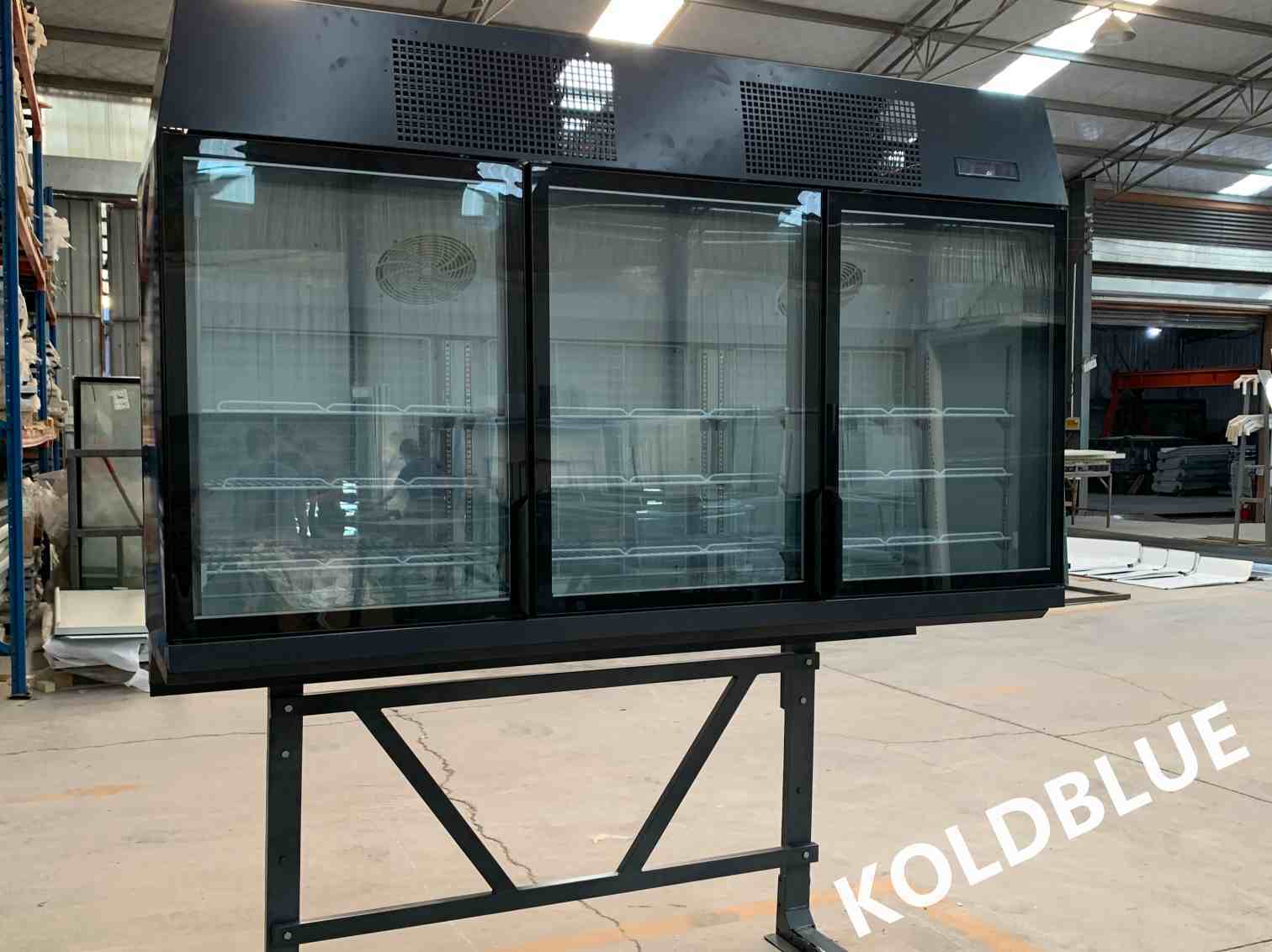 R290 Combined Display Freezer With Switchable Chiller & Freezer Mode