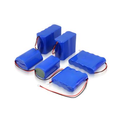 Bateria de íons de lítio personalizada de 18650 14.8V 4S1P 1200mAh-3500mAh Armazenamento recarregável para ferramenta de energia do Fascia Gun