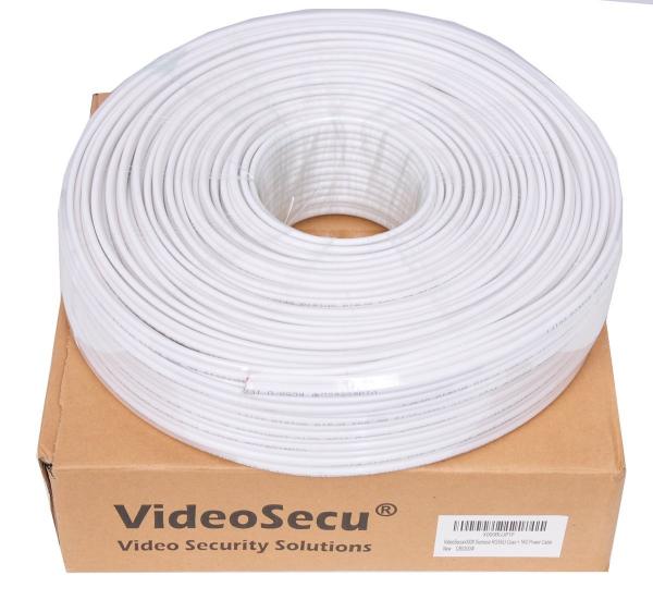 Flexível Para CFTV Coaxial Cable 80% CCA Braiding for Security Camera in Brazil
