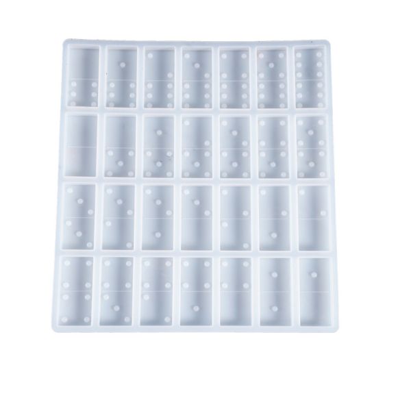 DIY Crystal Dropping Glue Mold Domino Pai Jiu Home Creative Personality Domino Tianjiu Silicone Mold