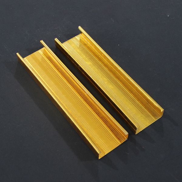 Plaster Gypsum Ceiling Light Gauge Metal Stud Track Heat Insulation