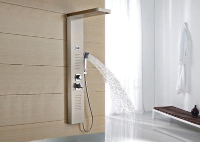 Modern Design Shower Jet Panel , Waterproof Shower Panels Wall Mounted ROVATE