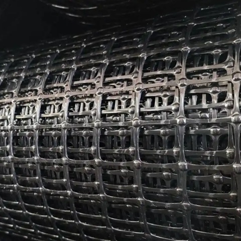 UV Resistant Plastic Geogrid Mesh Designed For High Strength