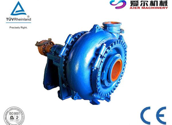 Simple Design Hydraulic Dredge Pump , Rubber Slurry Pump Abrasion Resistance