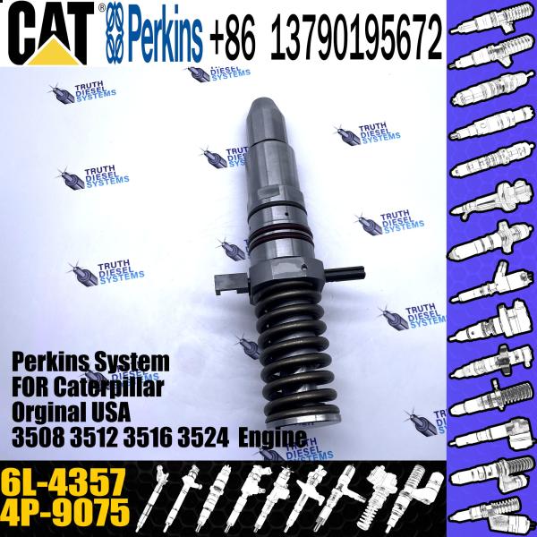 O injetor de combustível diesel comum brandnew do trilho da venda quente 6L4357 6L-4357 para Caterpillar 3508 3512 3516 CAT de 3524 motores injeta