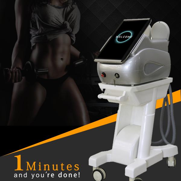 Commercial EMS Slimming Machine 10 inch touch screen for beauty salon / spa