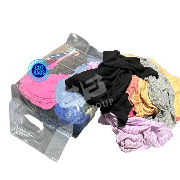 10kg/Bale algodão industrial Rags Dark Color Mixed Recycled