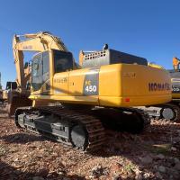 45 tonnes d'équipement lourd d'occasion Japon Excavateurs à traces utilisés Komatsu PC450-8