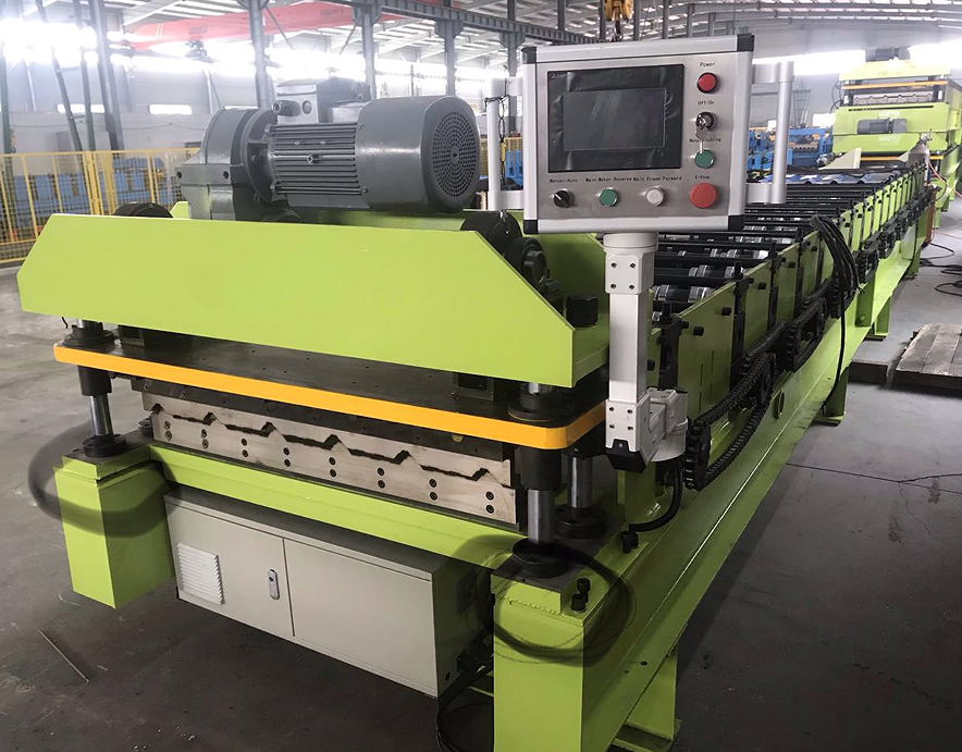 1.2 Mm Color Steel Roll Forming Machine R Panel & Pbr Panel Roofing Sheet
