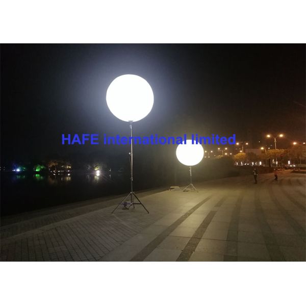 800W 80000 Lumens Glow In The Dark Lighted Balloons Dimmable Waterproof