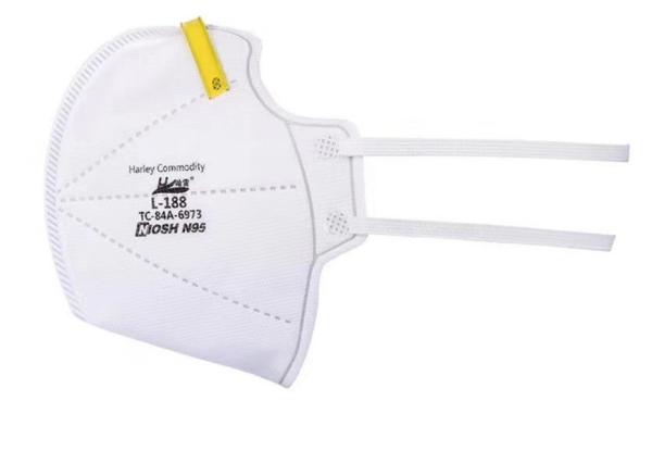 Disposable L-188 standard N95 Harley masks American standard 5-layer general anti-dust and anti-dust with NIOSH