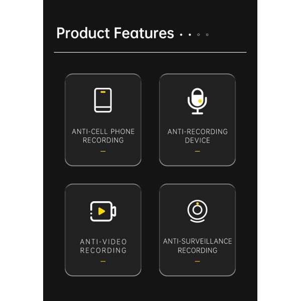 Secure Your Conversations with F12 360 Degree Full Coverage Anti-Recording Microphone