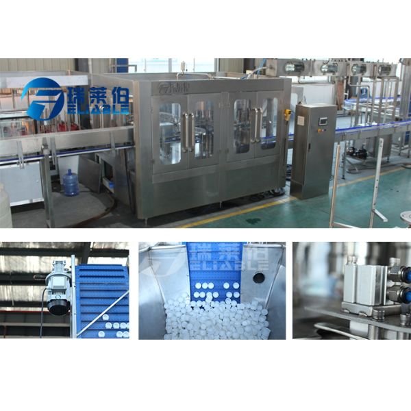 4000BPH Juice Beverage Filling Machine With Air Conveyor Connect