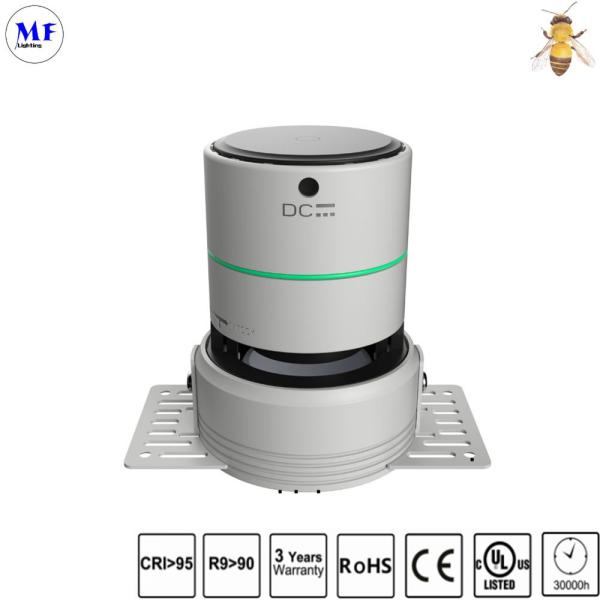 CE, CQC, ETL, RoHS, SAA Square Trim Aluminum Housing Recessed Downlight Interior Lighting LED Ceiling Down Light