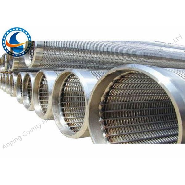 Vee-Shaped Wire Johnson Wire Wrapped Screen Used In Water And Oil Wells