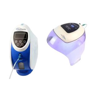 O2 To Derm Facial Hydra Dermabrasion Machine O2 Derm Jet Face Therapy Mask Dome