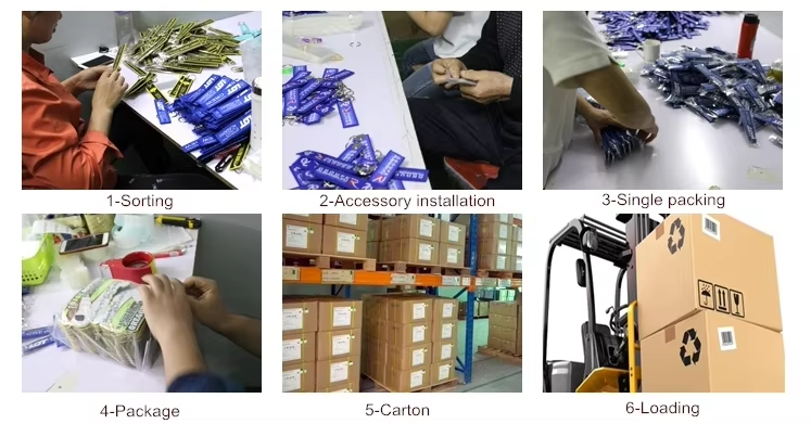 Logotipo personalizado en blanco bordado Tejido de marca tejida Avión Jet Key Tag Anillo de llave de aerolínea bordado