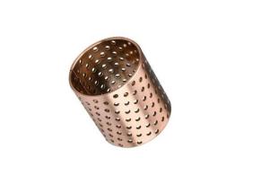 Oilless Wrapped Bronze Bearings , Bronze Flange Bearing For Machine