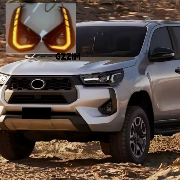 Toyota Hilux Revo 2024 Z Edition Автозапчасти Led Drl Дневной пробежный фонарь Дневной свет
