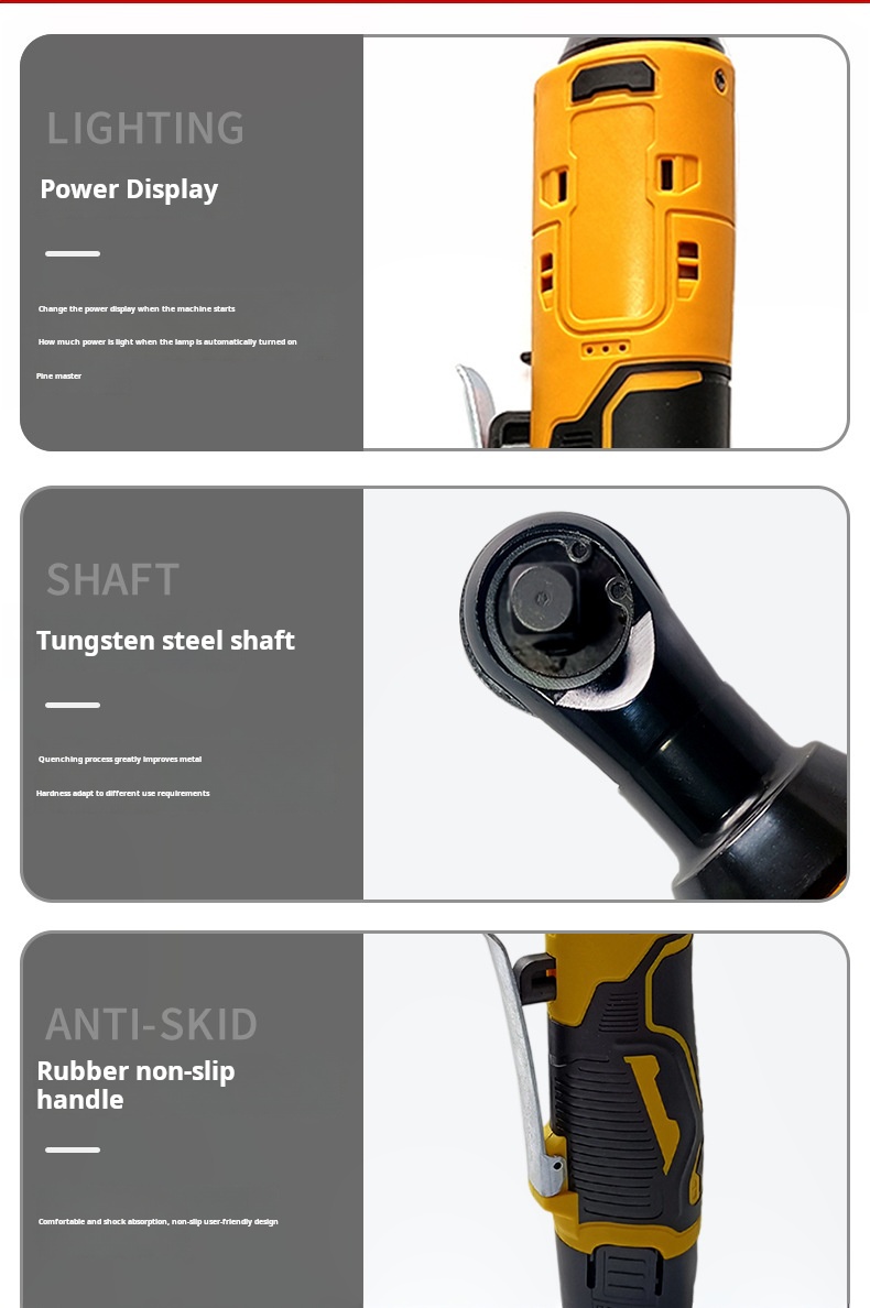 1500 маха литийный электрический решетчатый ключ 90 градусов угол мощности крутящий момент ключ