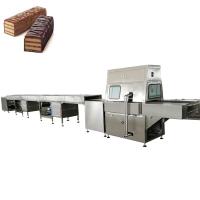 Línea de capa industrial del chocolate del gran escala 600m m con el túnel de enfriamiento del 14M