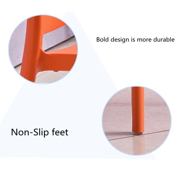 Cheap Price Home Furniture Stackable Dining Restaurant Cafe Plastic Chair for Sale