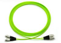 cabos de remendo 1300nm da fibra ótica de 100G 400G 1T OM5 FC UPC