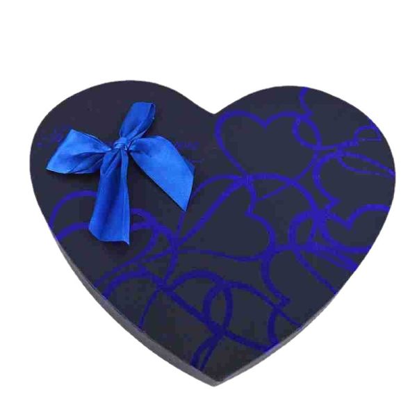 Boîte d'emballage de chocolat rigide de papier pliant de luxe imprimé sur mesure pour cadeau