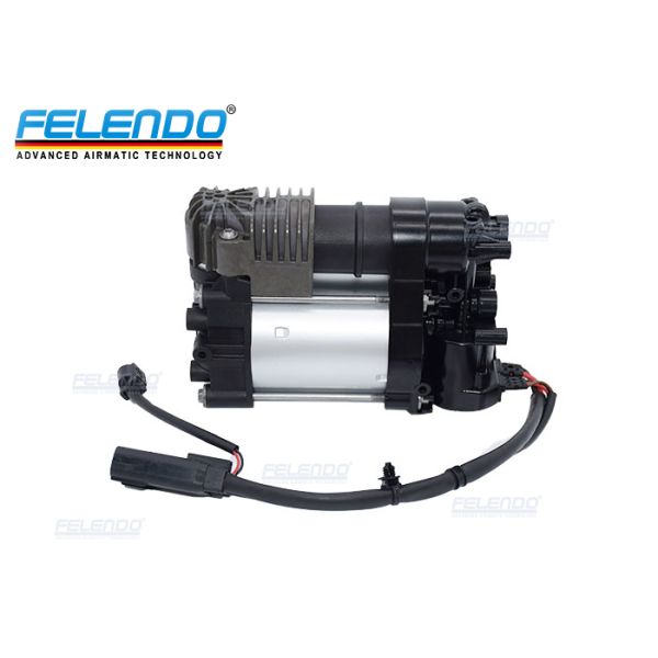 Black Air Suspension Compressor Pump For OEM 7P0698007 A / B / D 7P0616006E / F