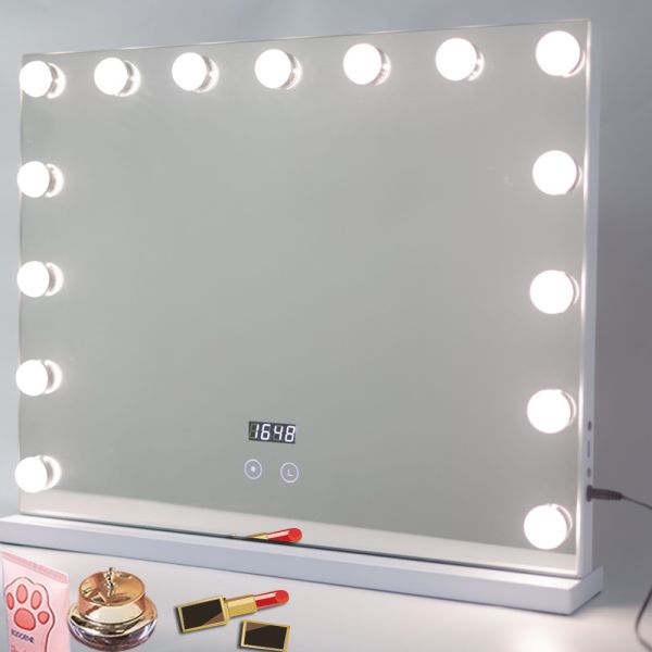 Голливуд Большое наполнение Тело Светлый макияж Полная стена Светлый салон волос Тщеславие Косметическое зеркало