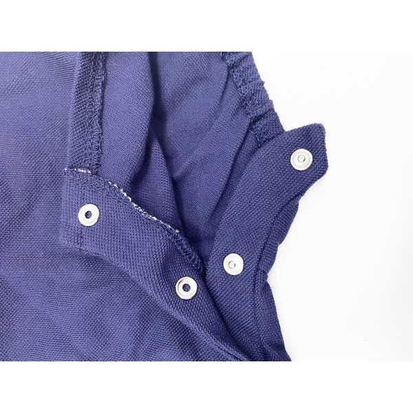 Summer Strips 2 Piece Outfits Baby Boy Collared Polo