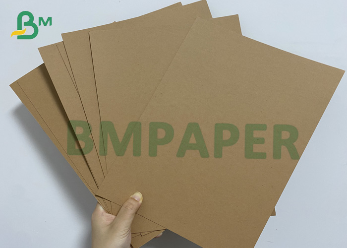 400gsm Reddish Brown Thick Kraft Paper пакет листа бумаги Крафт красноватого Брауна 400гсм толстый складывая 650мм кс 1200мм