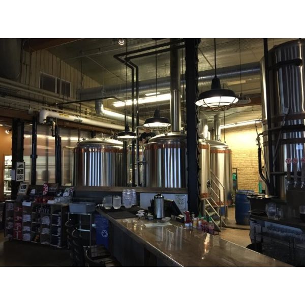 Регулируемые 1000L оборудование заваривать пива Sus 304 коммерчески для нагрева электрическим током паба