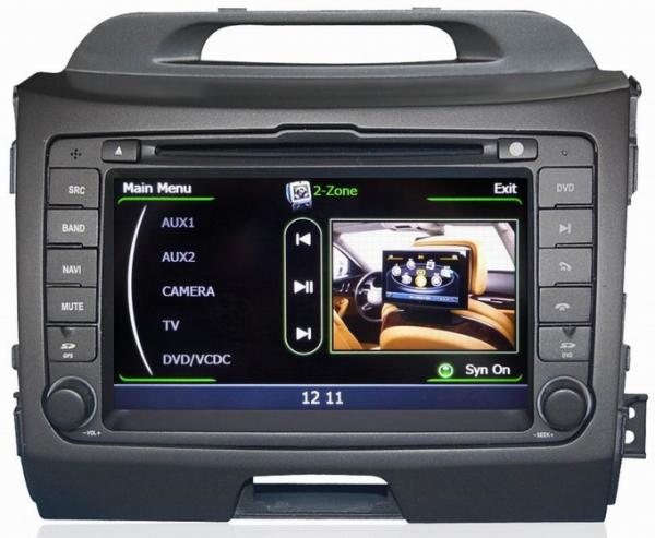 Ouchuangbo Newest Car DVD Player for S100 Kia Sportage 2010-2012 with GPS Radio 3 zone POP 3G/wifi BT OCB-074