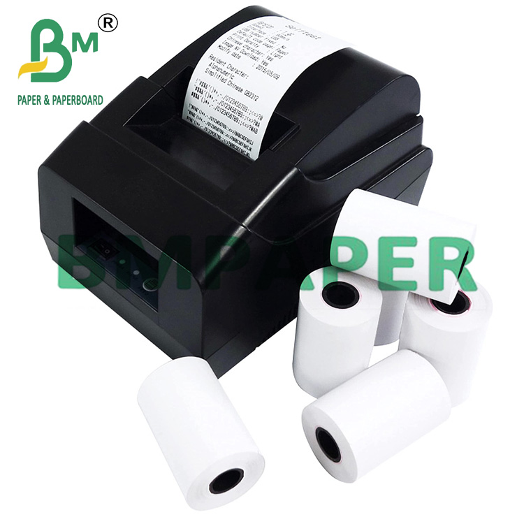 48gsm 55gsm Thermal Paper in Small Rolls Used as Shops Restaurant Термобумажная бумага в небольших рулонах размером 48 грамм и 55 граммов, используемая в магазинах и ресторанах