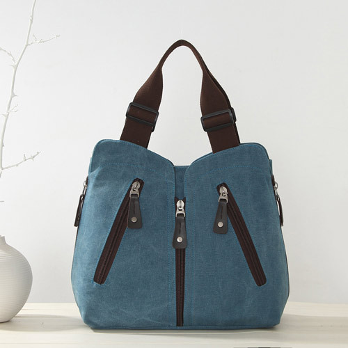 2015 fashion lady canvas handbag wholesale storage organize bolsas femininas bolso de mano