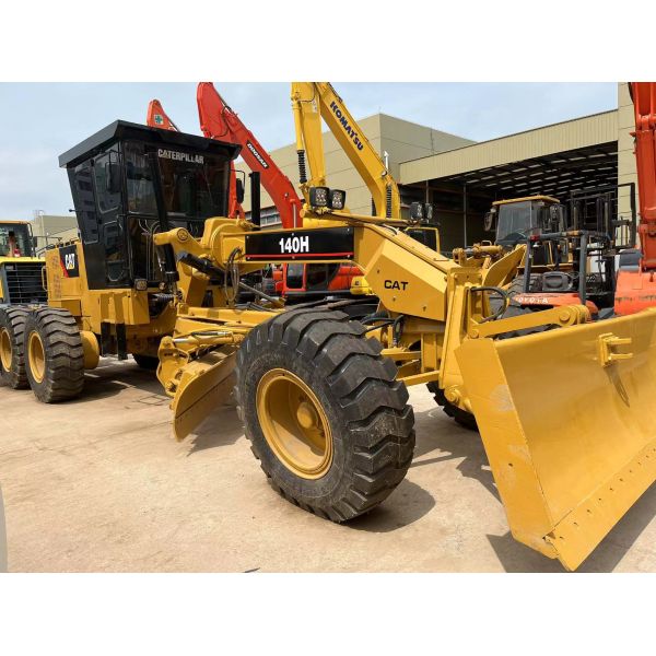 Japan Original Used Caterpillar 140H Motor Grader for Low Working Hours Construction